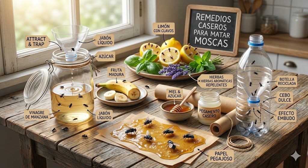 Remedios caseros para ahuyentar moscas